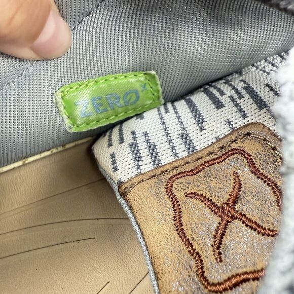 Twisted X Zero-X White & Grey Canvas Lace Up Casual Shoe Men Size 13 M - Picture 12 of 13